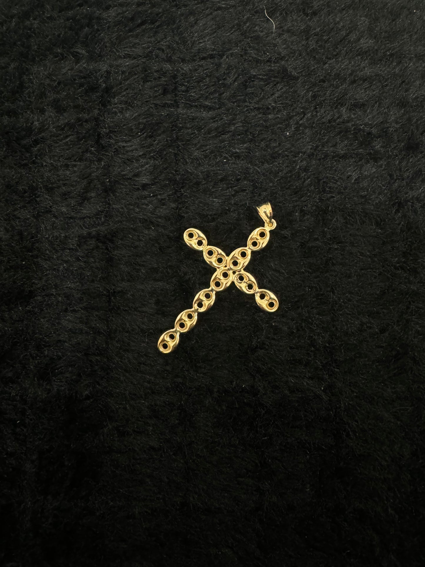 14K Cross Charm