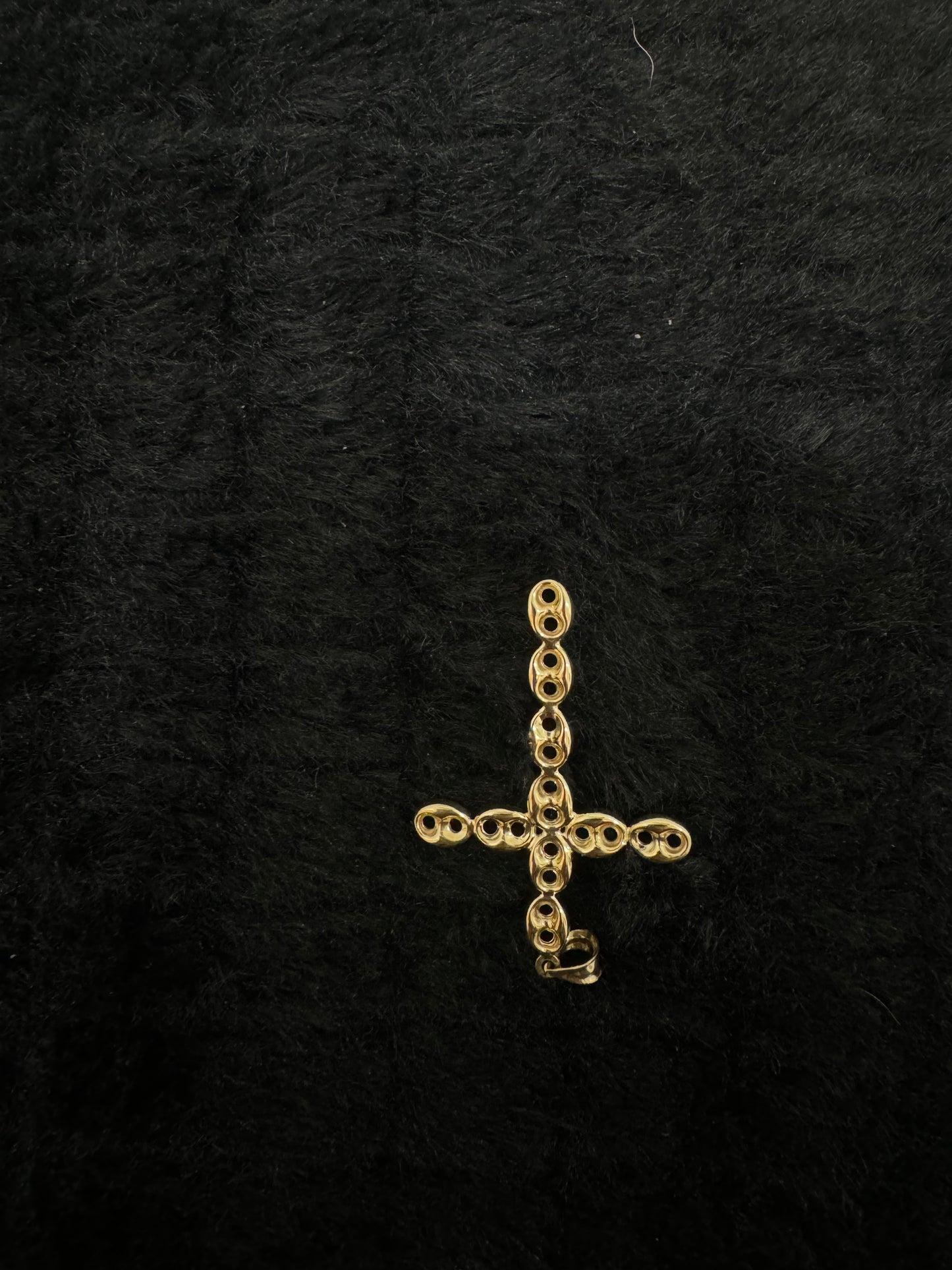 14K Cross Charm