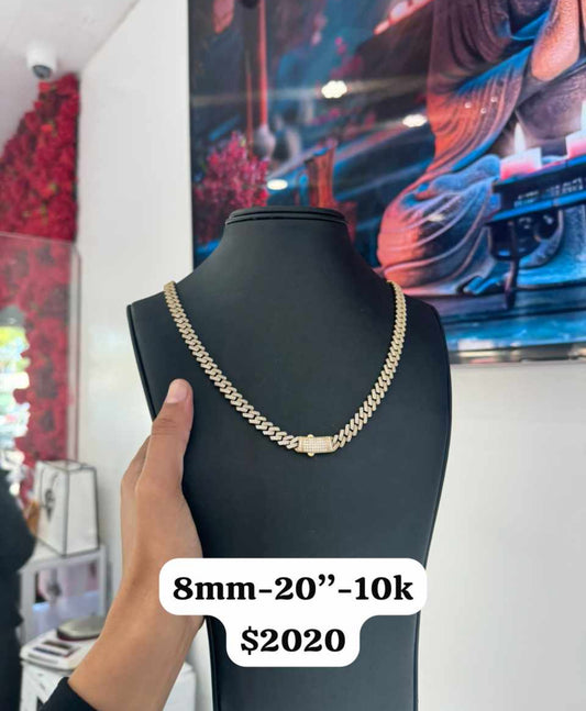 10K Zirconia Chain