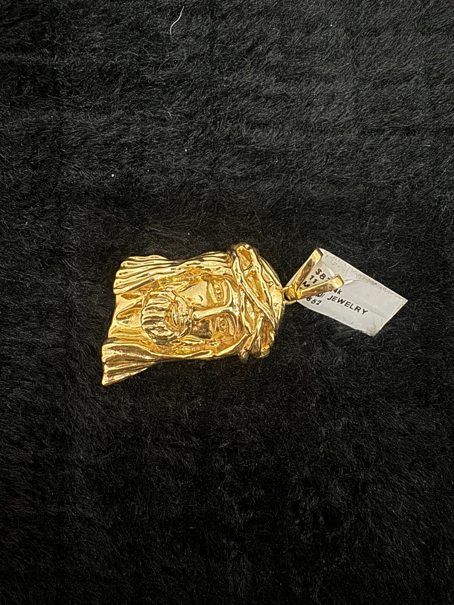 14Kt Jesus Charm