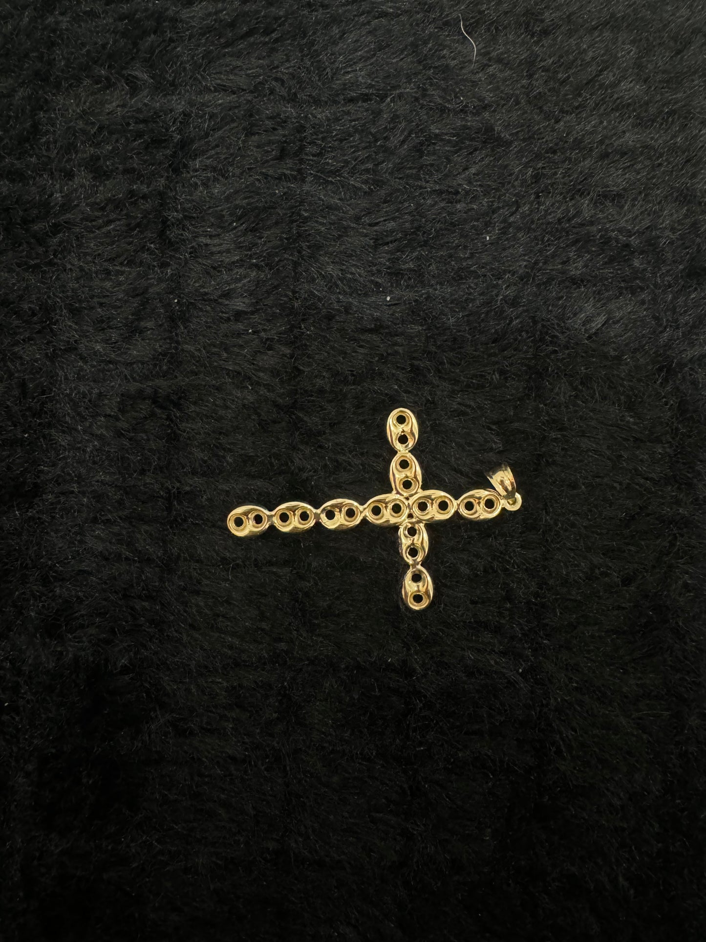 14K Cross Charm