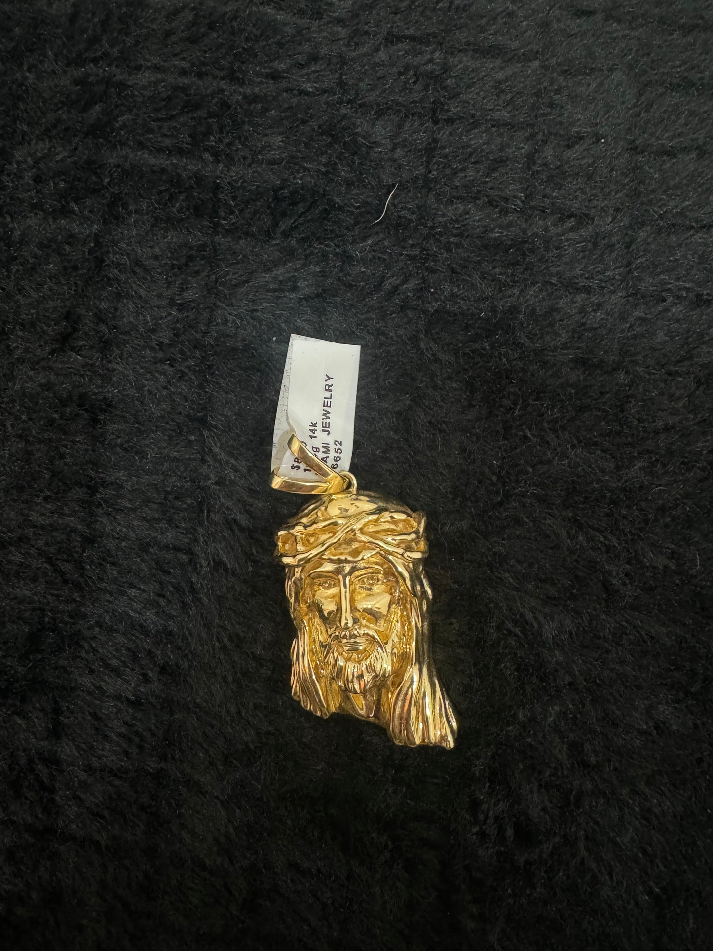 14Kt Jesus Charm