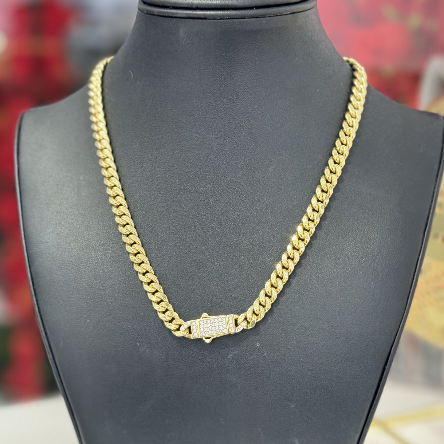 7MM Semi Cuban Link Chain