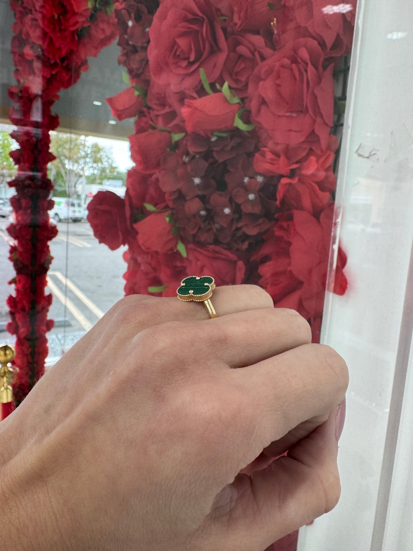 14K Flower Ring